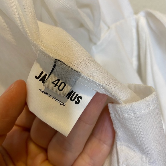 ❗️SOLD❗️Jacquemus La Chemise Bahia knotted cotton - Picture 8 of 11